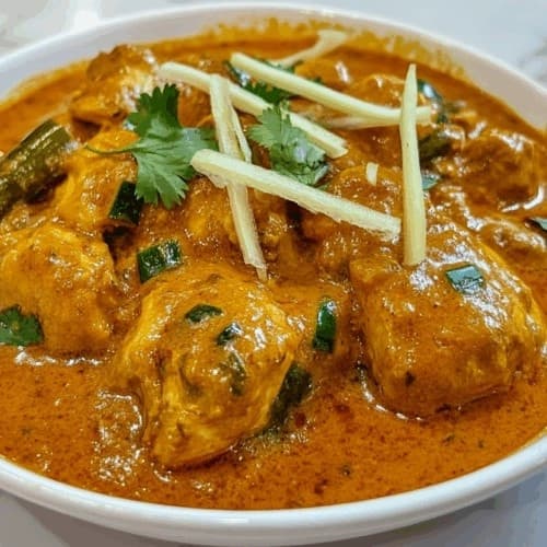Kadai Ginger Chicken