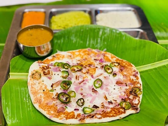 Onion & Chili Uttapam
